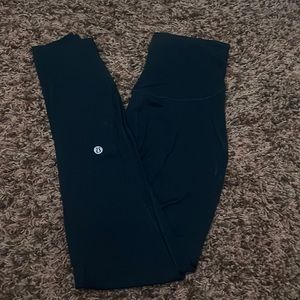 navy lululemon leggings